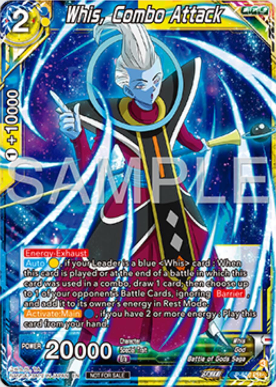 Whis, Combo Attack (P-656) [Tournament Promotion Cards] | Odin's Place