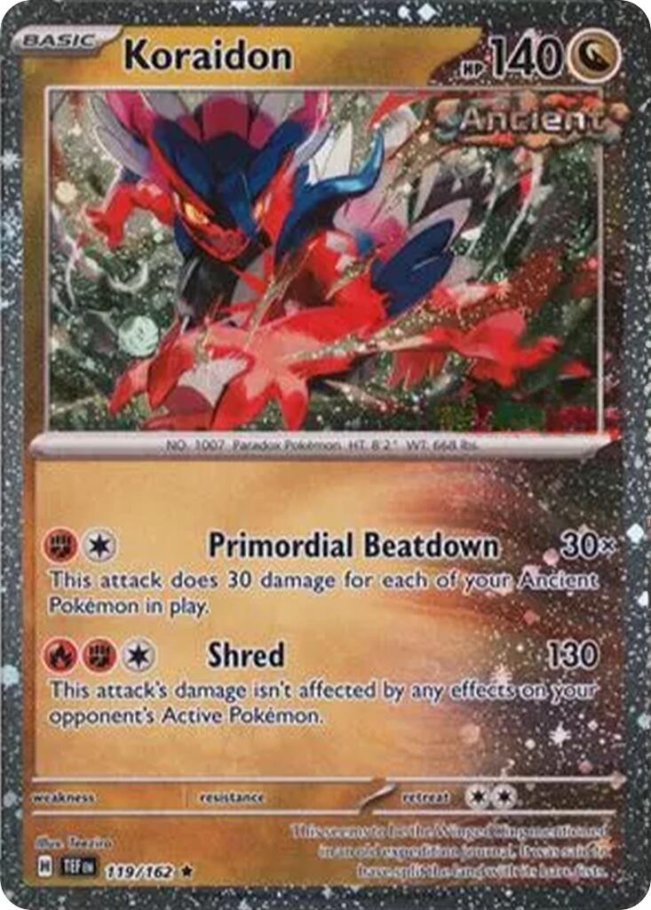 Koraidon (119/162) (Cosmos Holo) [Miscellaneous Cards] | Odin's Place