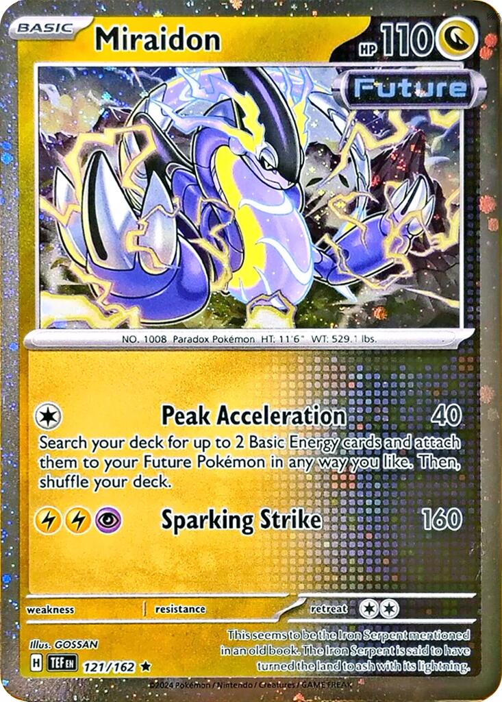 Miraidon (121/162) (Cosmos Holo) [Miscellaneous Cards] | Odin's Place
