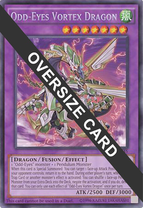 Odd-Eyes Vortex Dragon (Oversized) [DOCS-EN045] Promo | Odin's Place