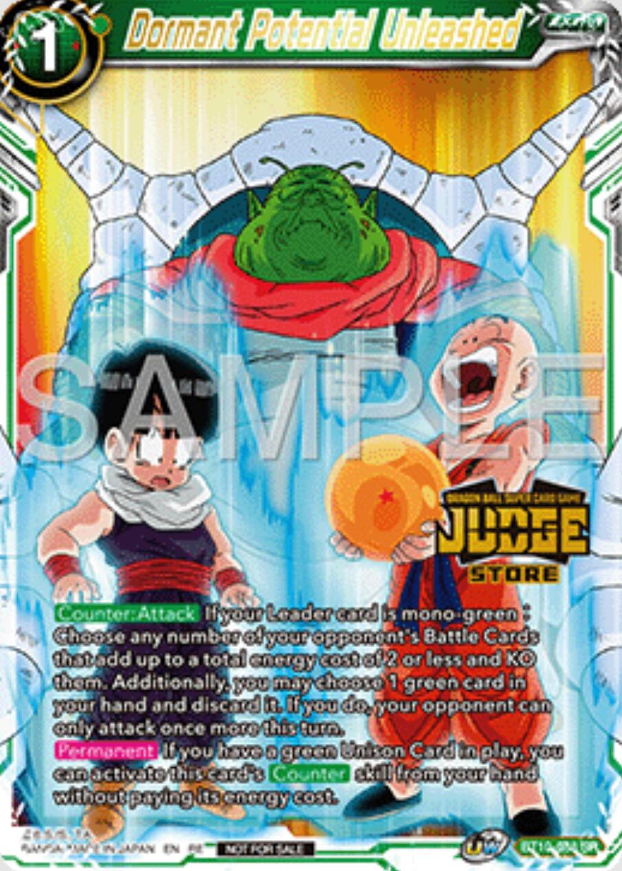Dormant Potential Unleashed (Judge Pack Vol.16) (Store) (BT10-088) [Judge Promotion Cards] | Odin's Place