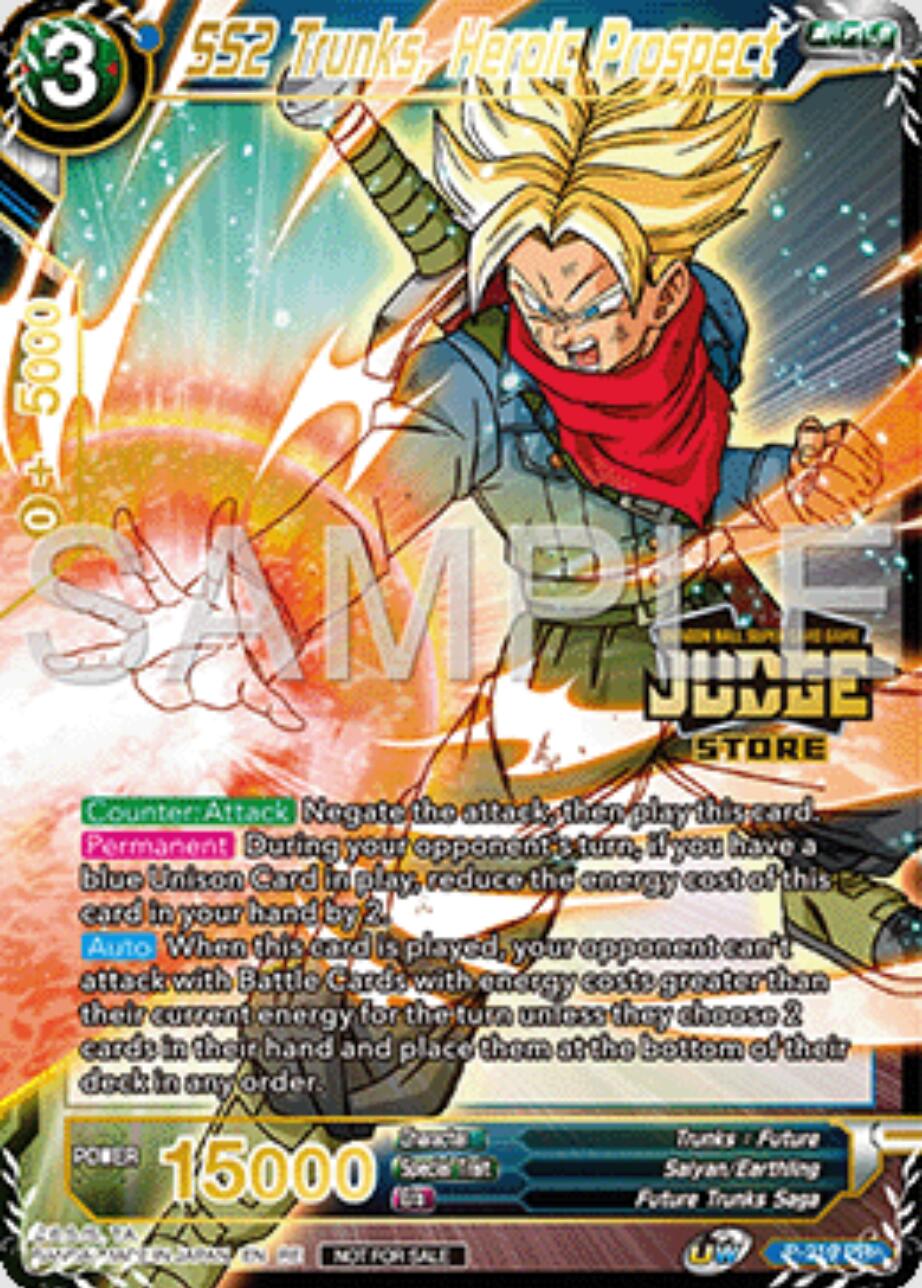 SS2 Trunks, Heroic Prospect (Judge Pack Vol.16) (Store) (P-219) [Judge Promotion Cards] | Odin's Place