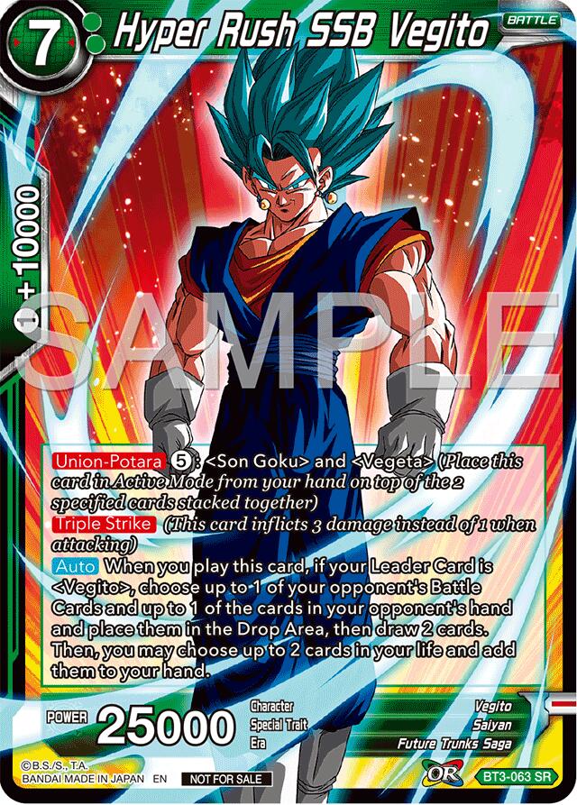 Hyper Rush SSB Vegito (Championship 2024 Finals Pack) (BT3-063) [Tournament Promotion Cards] | Odin's Place
