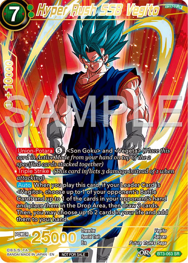 Hyper Rush SSB Vegito (Championship 2024 Finals Pack) (Gold Stamped) (BT3-063) [Tournament Promotion Cards] | Odin's Place