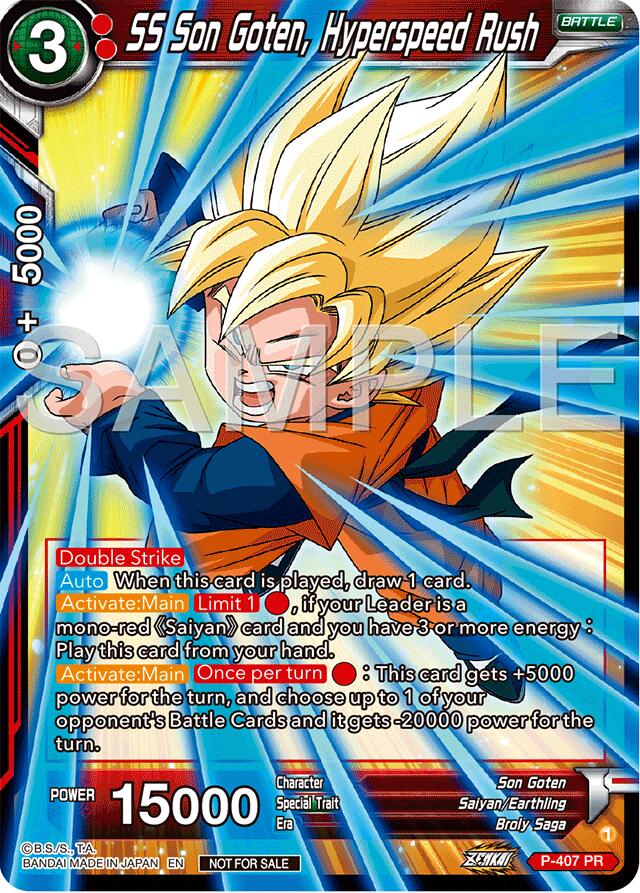SS Son Goten, Hyperspeed Rush (Championship 2024 Finals Pack) (P-407) [Tournament Promotion Cards] | Odin's Place