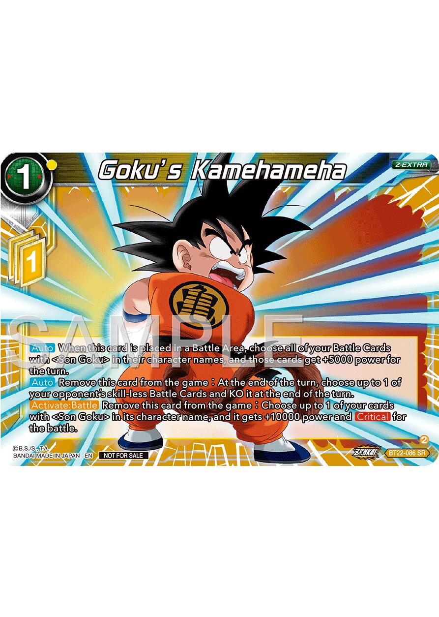 Goku's Kamehameha (Championship 2024 Finals Zenkai Pack) (BT22-086) [Tournament Promotion Cards] | Odin's Place
