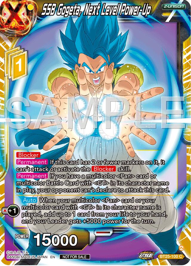 SSB Gogeta, Next Level Power-Up (Championship 2024 Finals Zenkai Pack) (BT25-100) [Tournament Promotion Cards] | Odin's Place