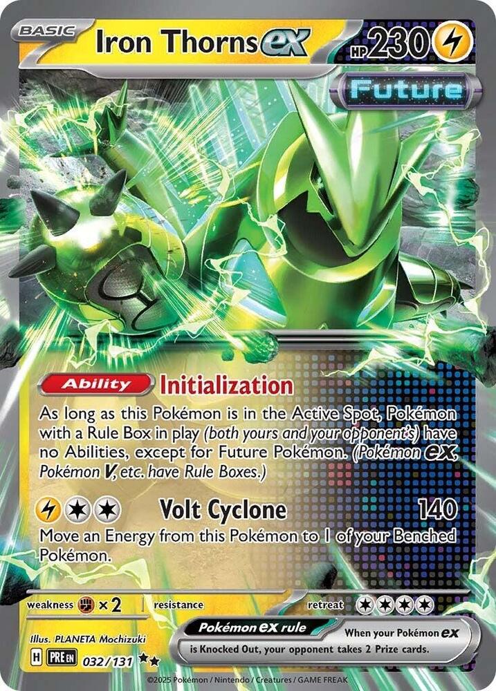 Iron Thorns ex (032/131) [Scarlet & Violet: Prismatic Evolutions] | Odin's Place