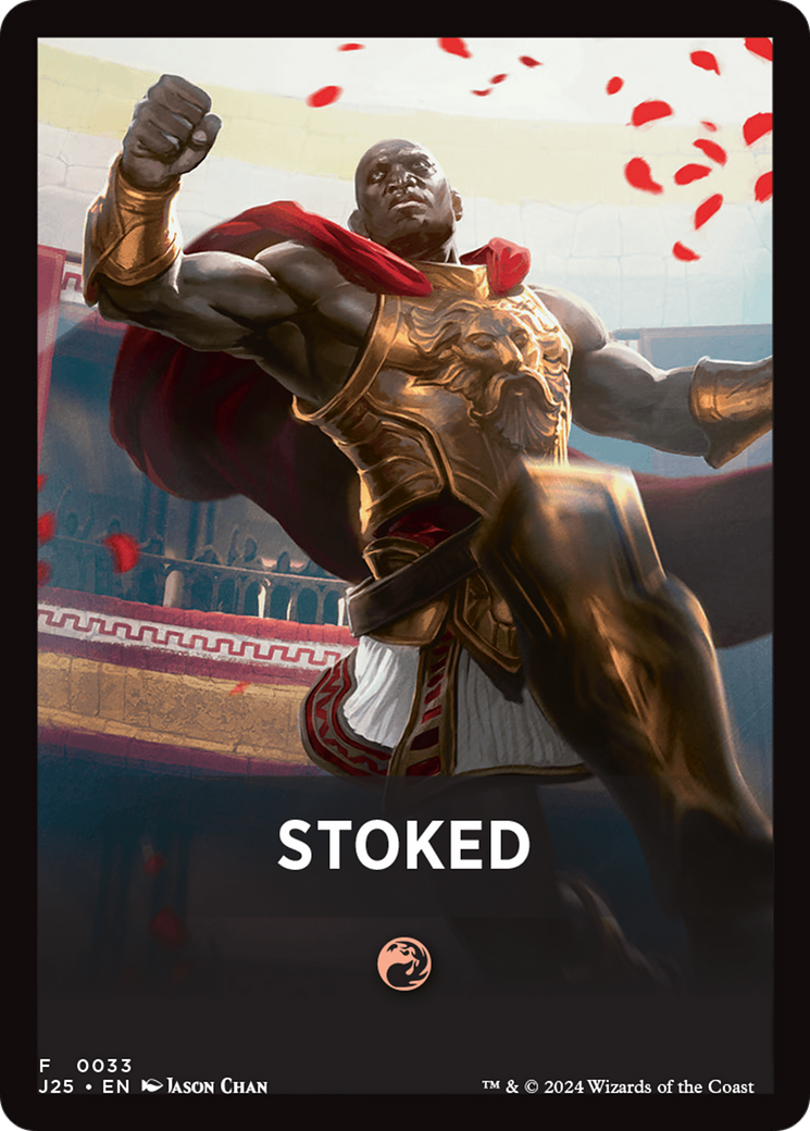 Stoked Theme Card [Foundations Jumpstart Front Cards] | Odin's Place