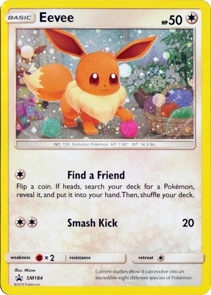 Eevee (SM184) (Cosmos Holo) [Sword & Shield: Black Star Promos] | Odin's Place