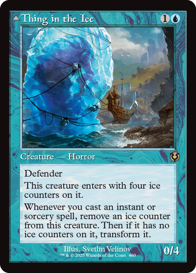 Thing in the Ice // Awoken Horror (Retro Frame) [Innistrad Remastered] | Odin's Place