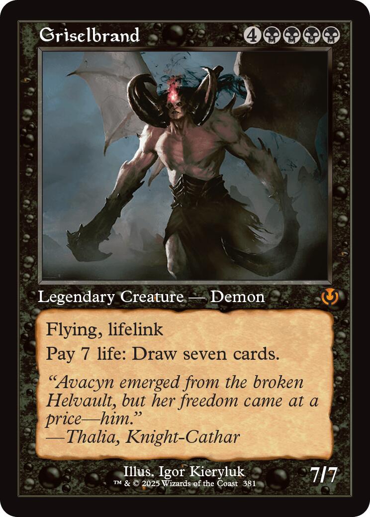 Griselbrand (Retro Frame) [Innistrad Remastered] | Odin's Place