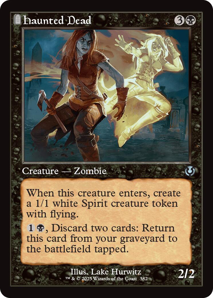 Haunted Dead (Retro Frame) [Innistrad Remastered] | Odin's Place