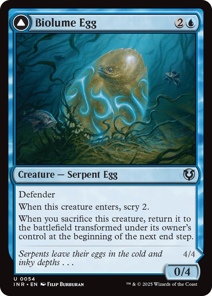 Biolume Egg // Biolume Serpent [Innistrad Remastered] | Odin's Place