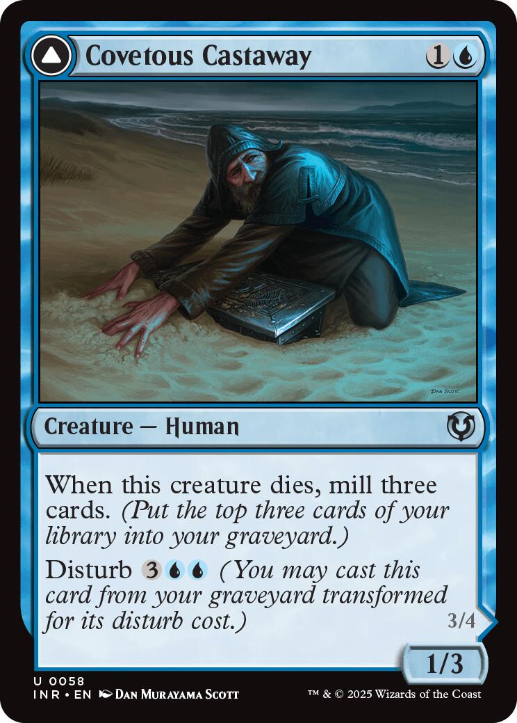Covetous Castaway // Ghostly Castigator [Innistrad Remastered] | Odin's Place