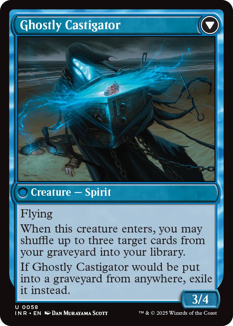 Covetous Castaway // Ghostly Castigator [Innistrad Remastered] | Odin's Place