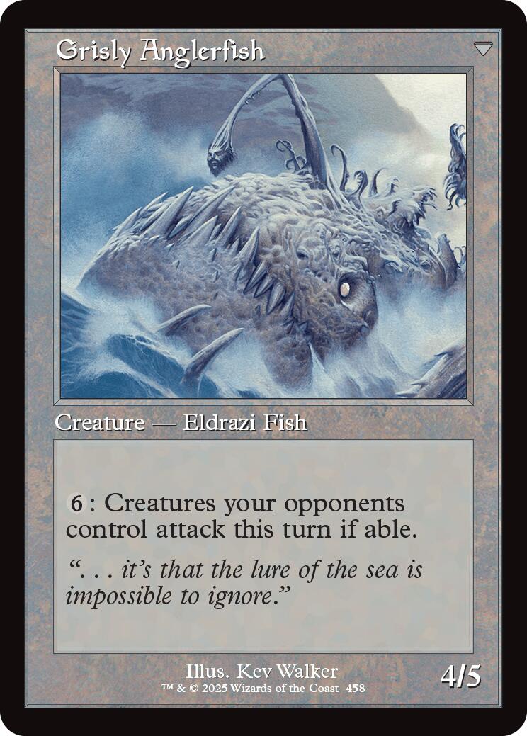Grizzled Angler // Grisly Anglerfish (Retro Frame) [Innistrad Remastered] | Odin's Place