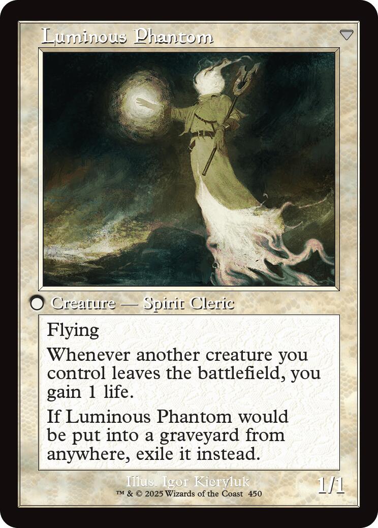 Lunarch Veteran // Luminous Phantom (Retro Frame) [Innistrad Remastered] | Odin's Place