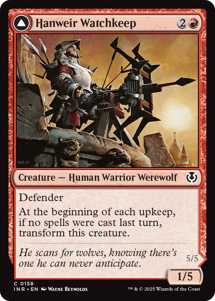 Hanweir Watchkeep // Bane of Hanweir [Innistrad Remastered] | Odin's Place