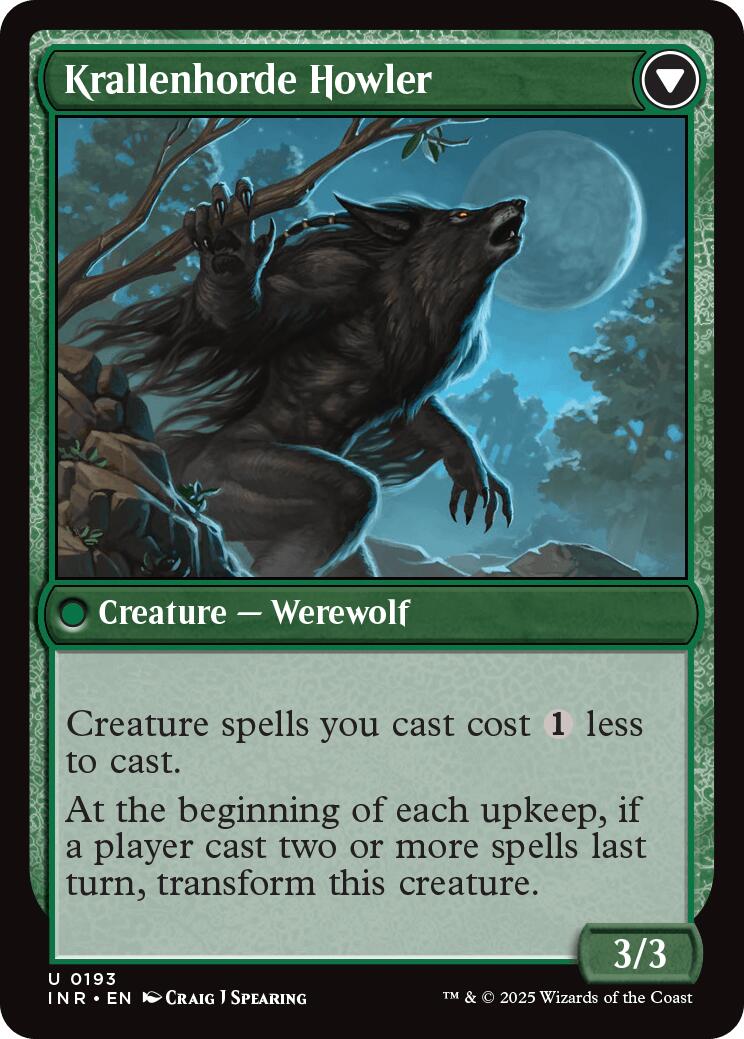Duskwatch Recruiter // Krallenhorde Howler [Innistrad Remastered] | Odin's Place