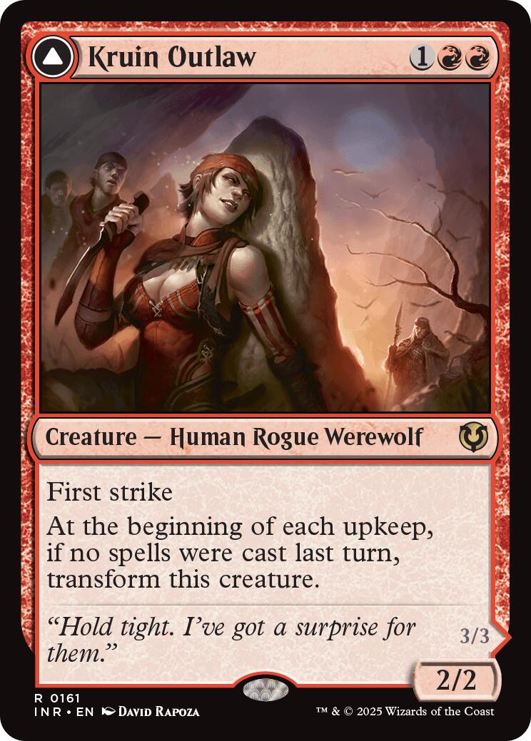 Kruin Outlaw // Terror of Kruin Pass [Innistrad Remastered] | Odin's Place