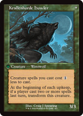 Duskwatch Recruiter // Krallenhorde Howler (Retro Frame) [Innistrad Remastered] | Odin's Place