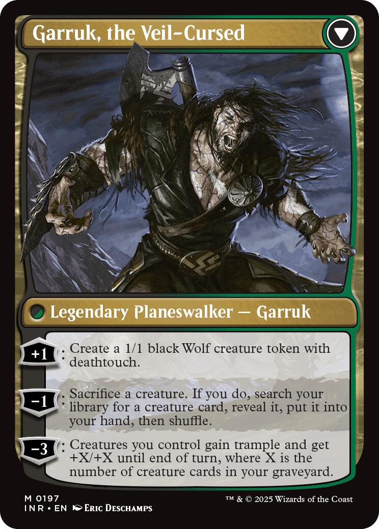 Garruk Relentless // Garruk, the Veil-Cursed [Innistrad Remastered] | Odin's Place