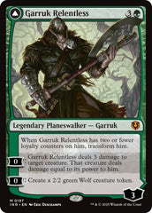 Garruk Relentless // Garruk, the Veil-Cursed [Innistrad Remastered] | Odin's Place