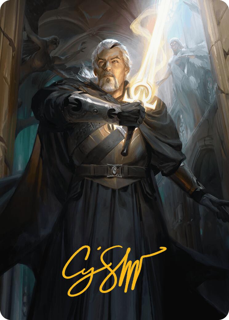 Odric, Lunarch Marshal Art Card (Gold-Stamped Signature) [Innistrad Remastered Art Series] | Odin's Place