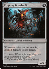 Smoldering Werewolf // Erupting Dreadwolf [Innistrad Remastered] | Odin's Place