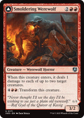 Smoldering Werewolf // Erupting Dreadwolf [Innistrad Remastered] | Odin's Place