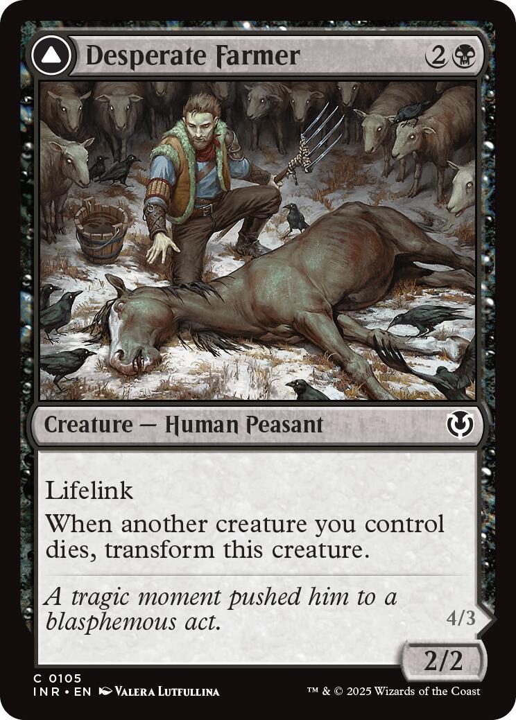 Desperate Farmer // Depraved Harvester [Innistrad Remastered] | Odin's Place