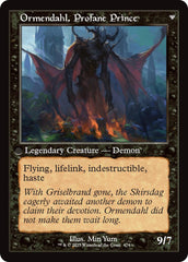 Westvale Abbey // Ormendahl, Profane Prince (Retro Frame) [Innistrad Remastered] | Odin's Place