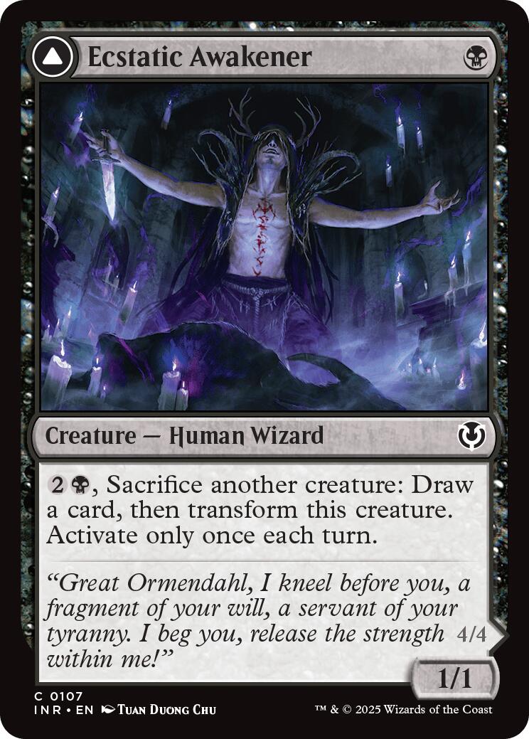 Ecstatic Awakener // Awoken Demon [Innistrad Remastered] | Odin's Place