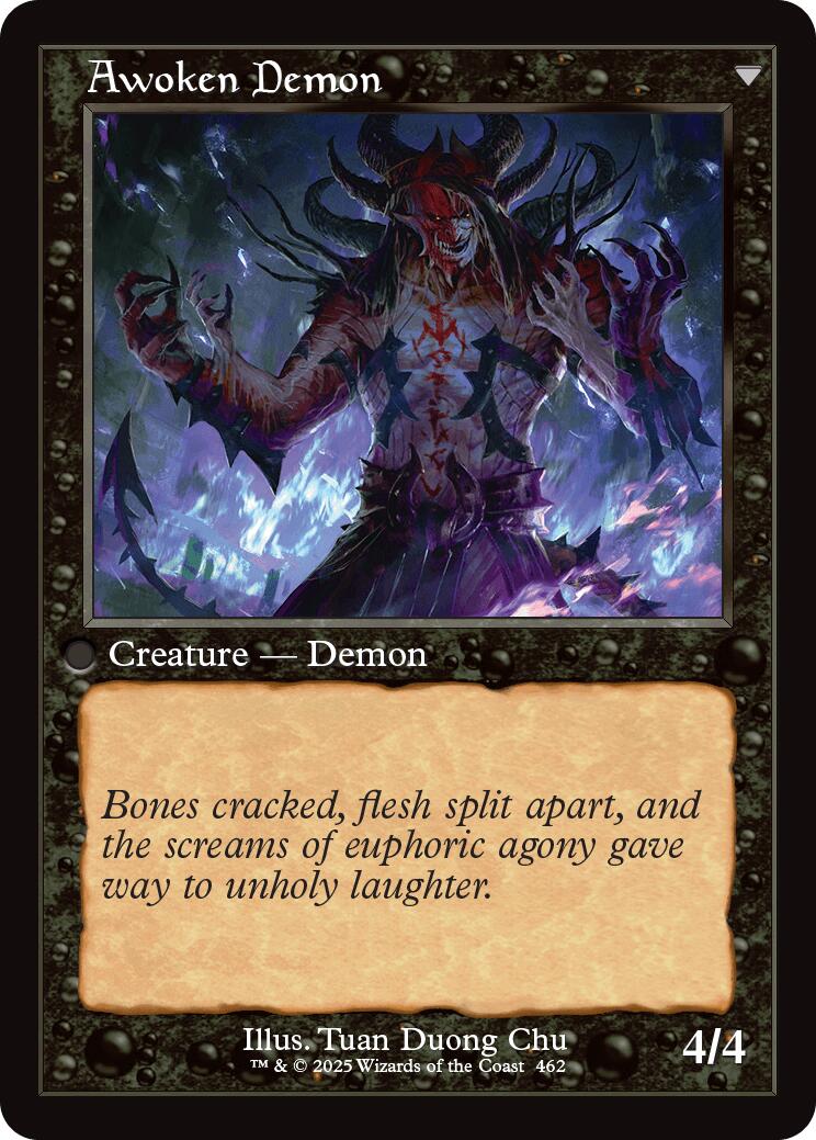 Ecstatic Awakener // Awoken Demon (Retro Frame) [Innistrad Remastered] | Odin's Place
