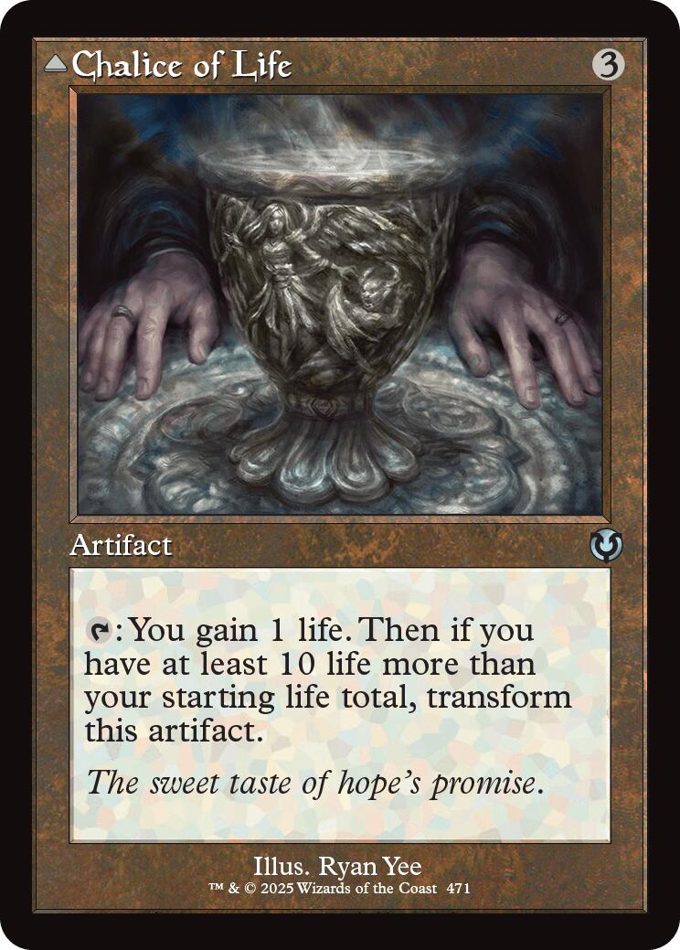 Chalice of Life // Chalice of Death (Retro Frame) [Innistrad Remastered] | Odin's Place