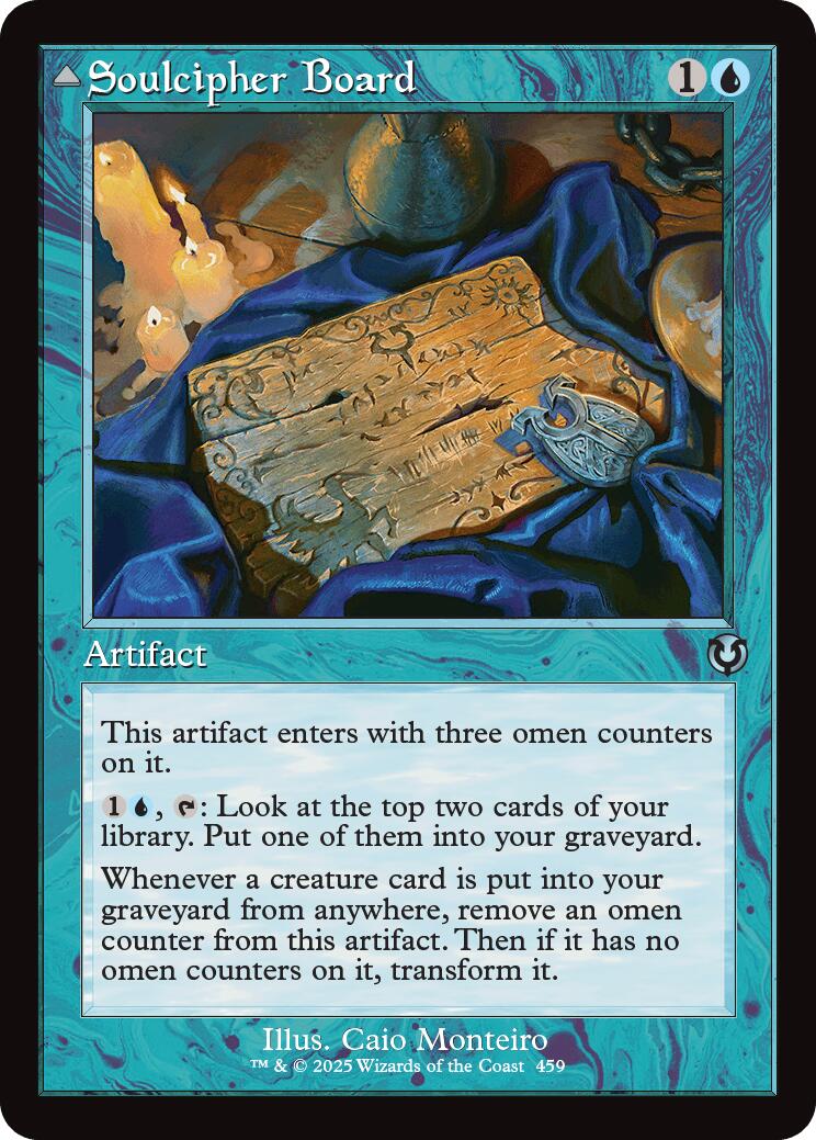 Soulcipher Board // Cipherbound Spirit (Retro Frame) [Innistrad Remastered] | Odin's Place