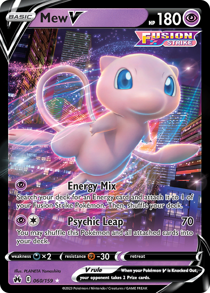 Mew V (113/264) (Mew's Revenge - Vance Kelley) [World Championships 2023] | Odin's Place