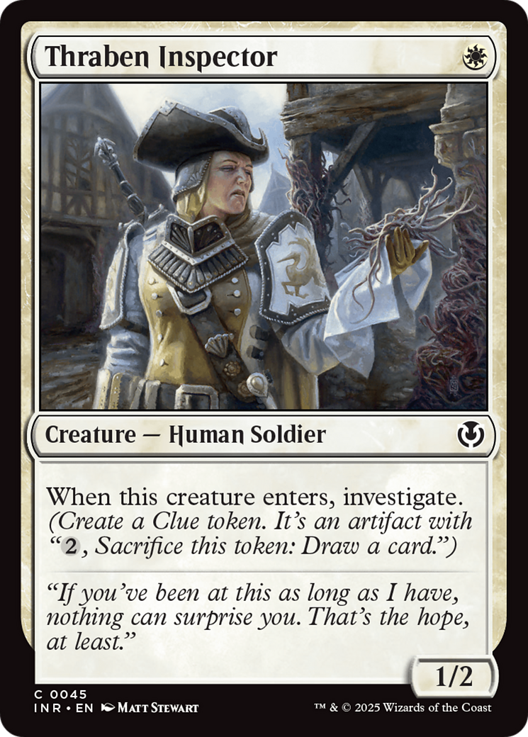 Thraben Inspector [Innistrad Remastered] | Odin's Place