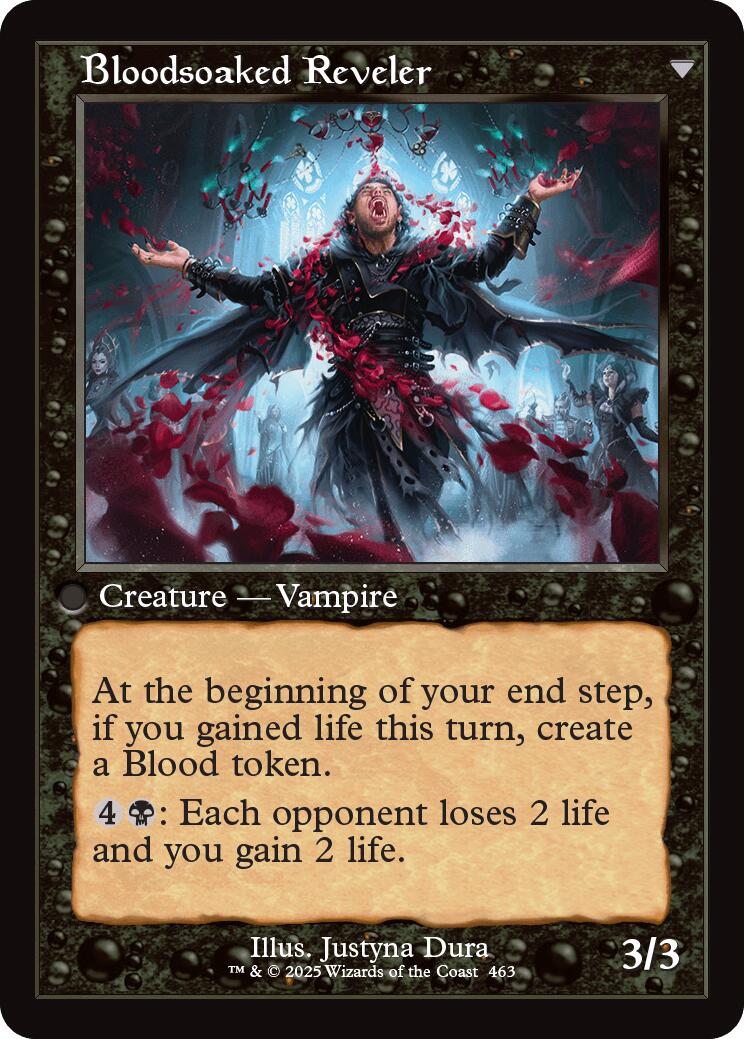 Restless Bloodseeker // Bloodsoaked Reveler (Retro Frame) [Innistrad Remastered] | Odin's Place
