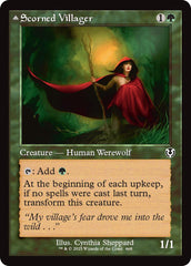 Scorned Villager // Scrounged Scythe (Retro Frame) [Innistrad Remastered] | Odin's Place