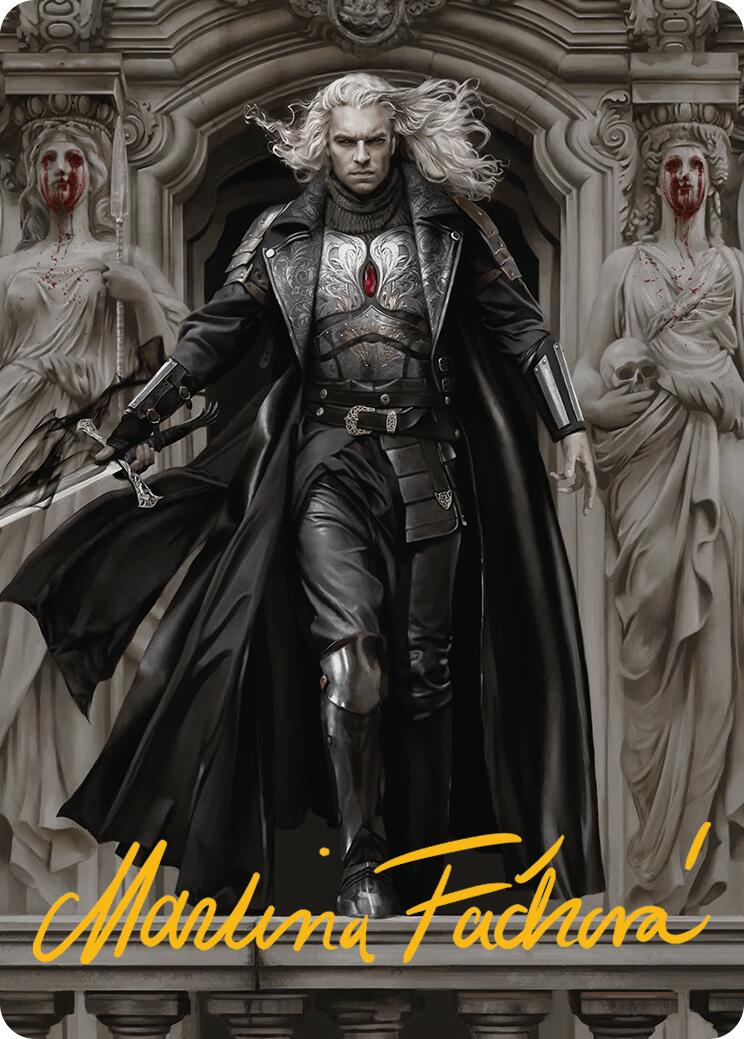 Sorin, Imperious Bloodlord Art Card (Gold-Stamped Signature) [Innistrad Remastered Art Series] | Odin's Place