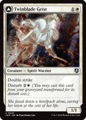 Twinblade Geist // Twinblade Invocation [Innistrad Remastered] | Odin's Place