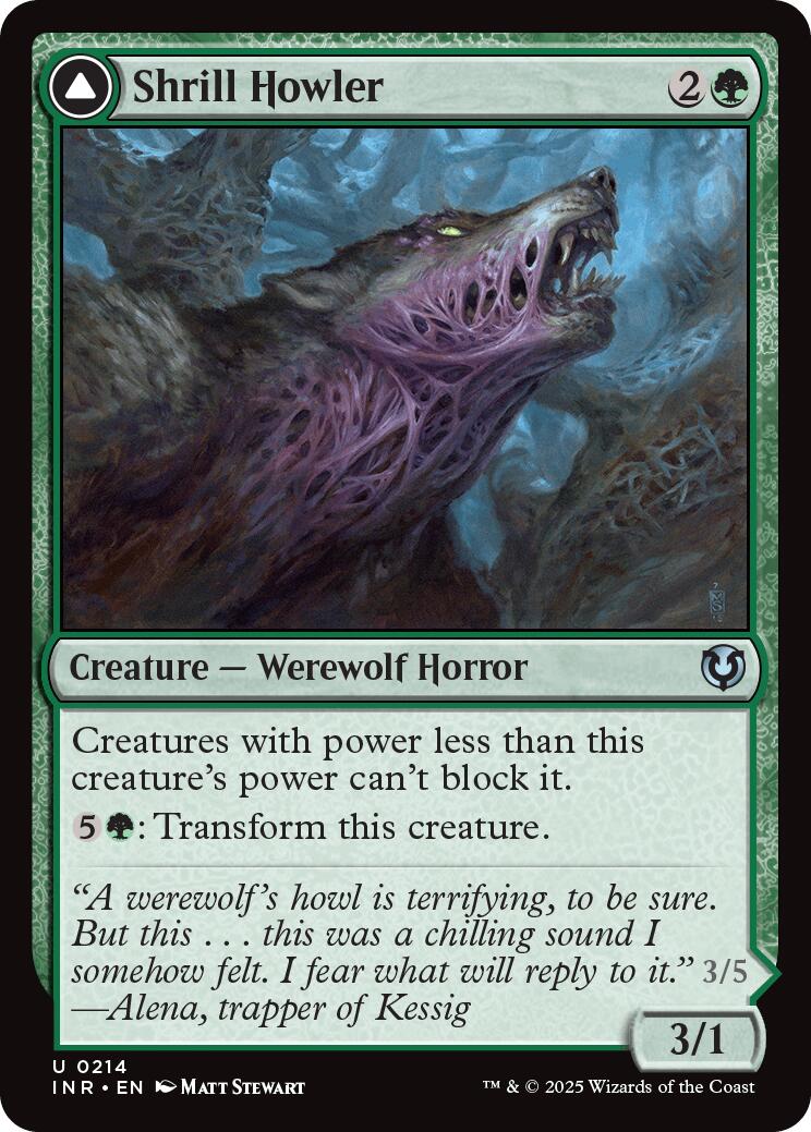 Shrill Howler // Howling Chorus [Innistrad Remastered] | Odin's Place