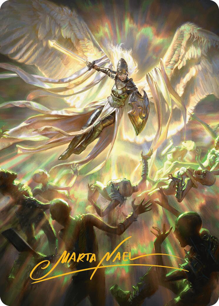 Vanquish the Horde Art Card (Gold-Stamped Signature) [Innistrad Remastered Art Series] | Odin's Place