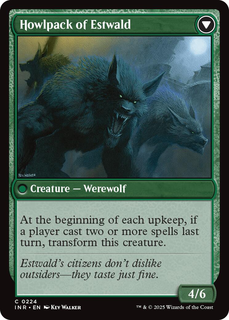 Villagers of Estwald // Howlpack of Estwald [Innistrad Remastered] | Odin's Place