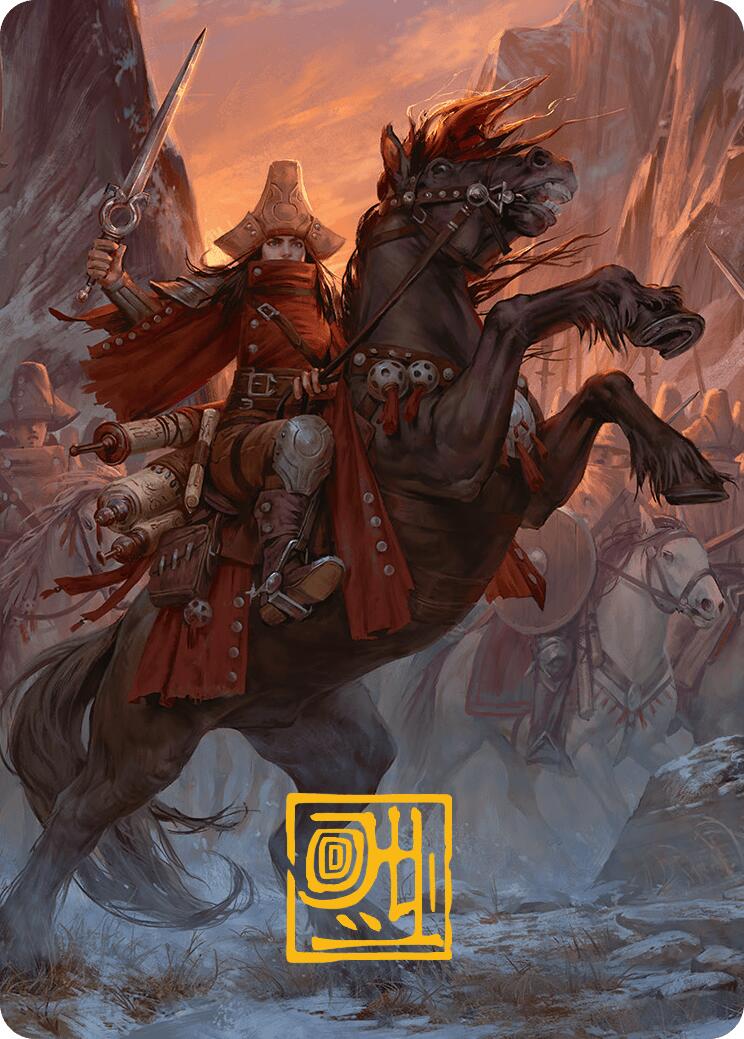 Zealous Conscripts (Gold-Stamped Signature) [Innistrad Remastered Art Series] | Odin's Place