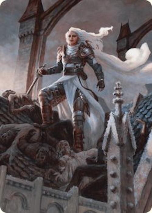 Thalia, Heretic Cathar Art Card [Innistrad Remastered Art Series] | Odin's Place
