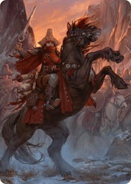 Zealous Conscripts Art Card [Innistrad Remastered Art Series] | Odin's Place