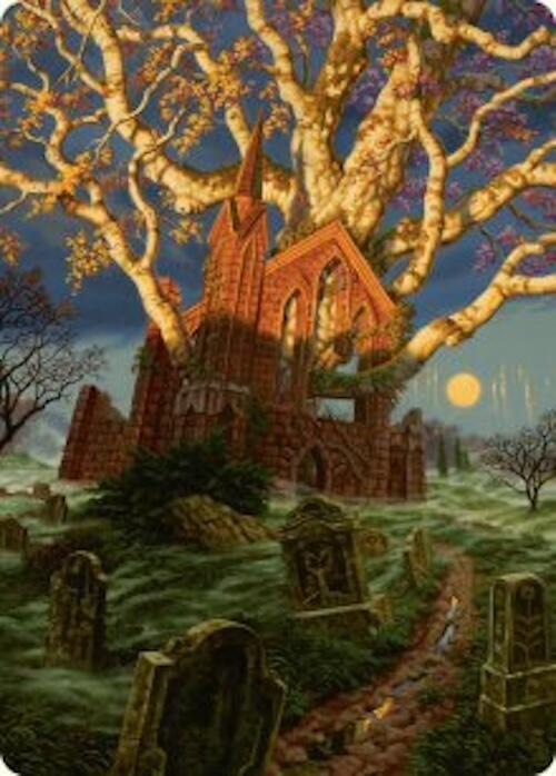 Abundant Growth Art Card [Innistrad Remastered Art Series] | Odin's Place